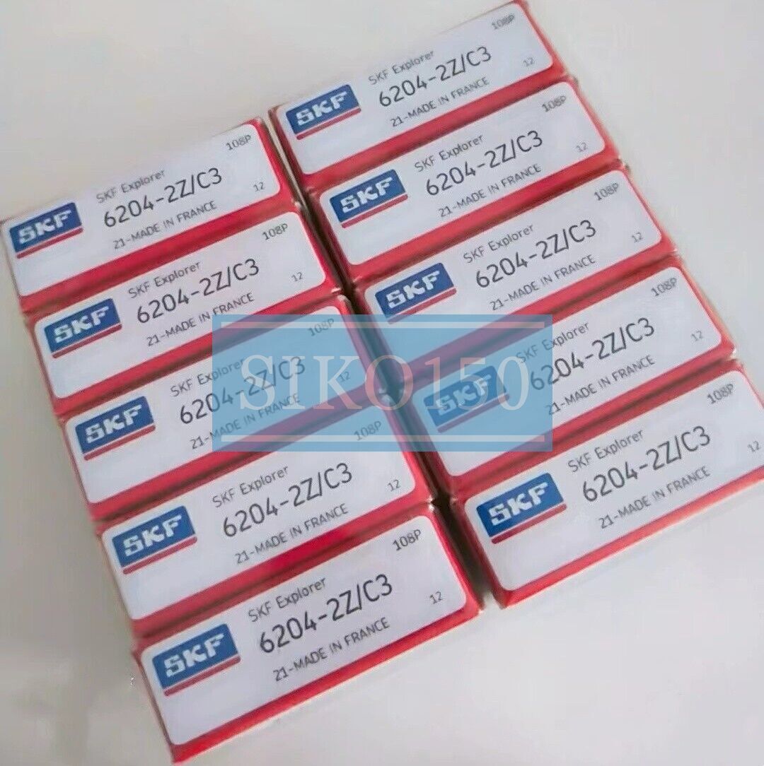 1PC SKF 6204-2Z/C3 Deep Groove Ball Bearing #SK