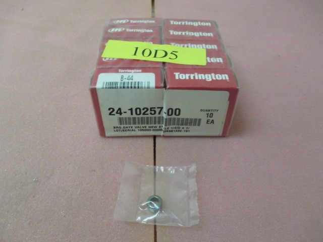 10 Novellus 24-10257-00 BRG. Gate Valve New Style 1/4ID X 7/, Needle Bearing