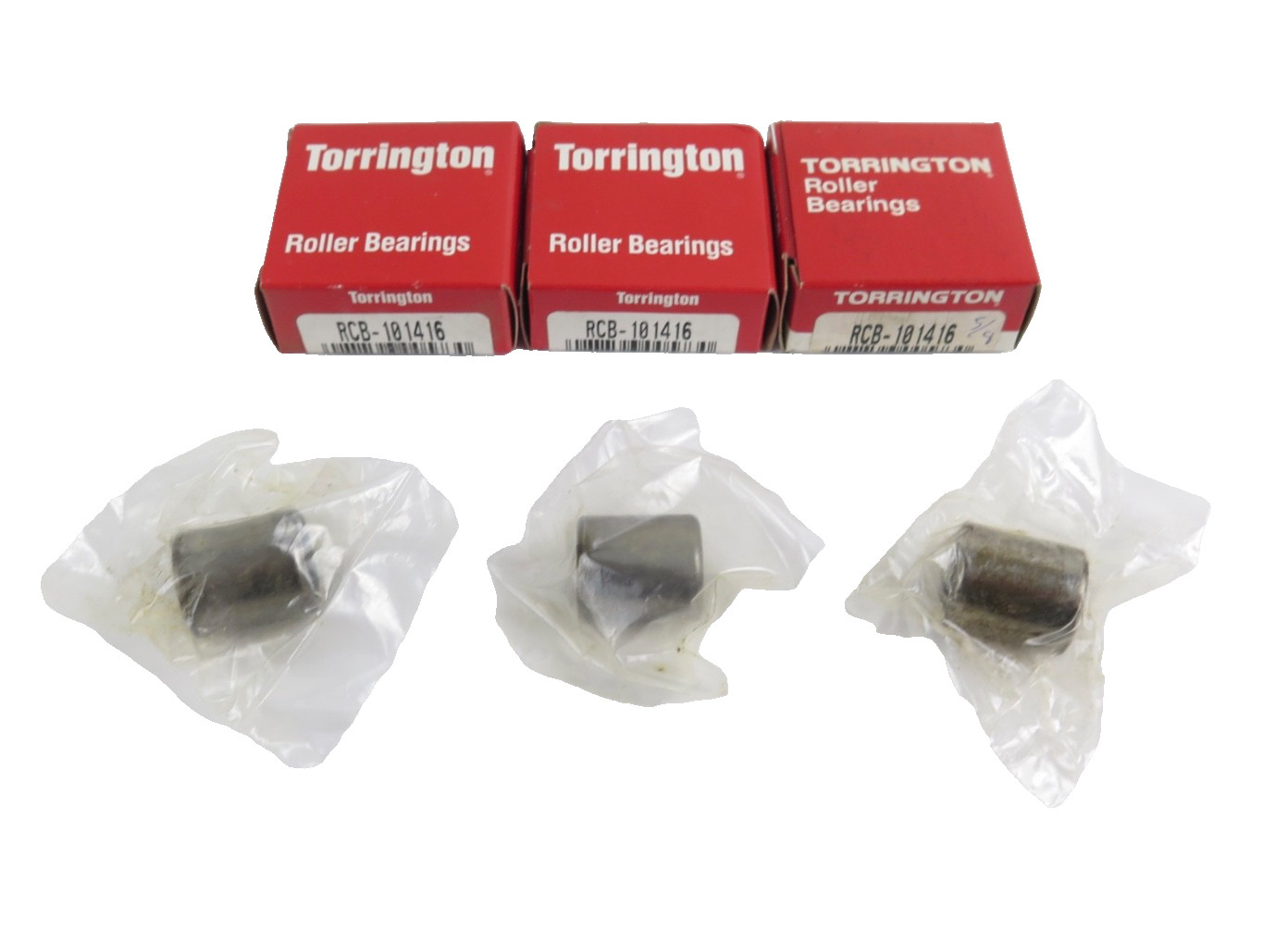 IR Torrington RCB-101416 Needle Roller Bearings 5/8″ x 7/8″ x 1″ (Lot of 3)