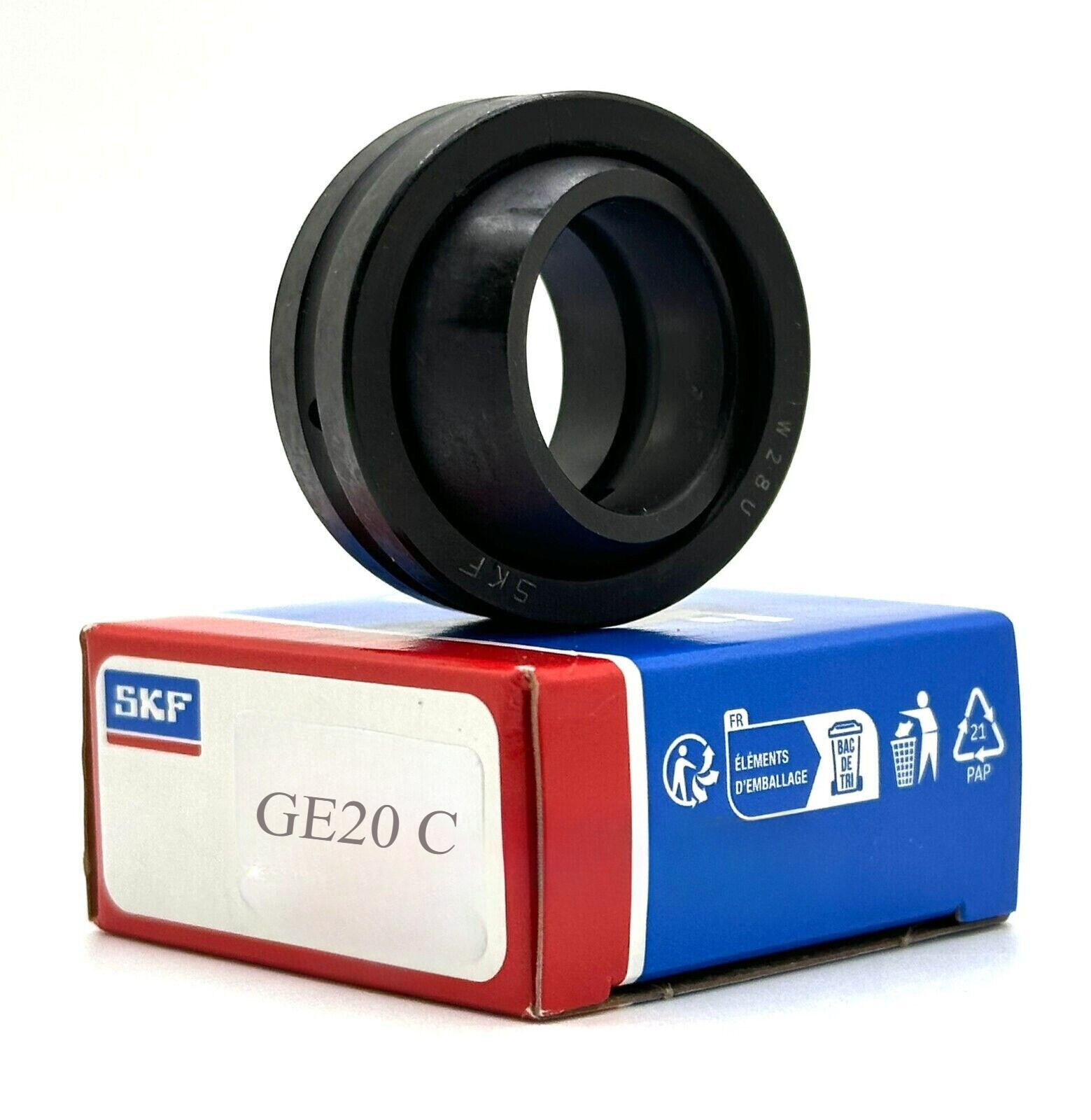 SKF GE20 C RADIAL SPHERICAL PLAIN BEARING 20x35x16mm Free Shipping & Return New