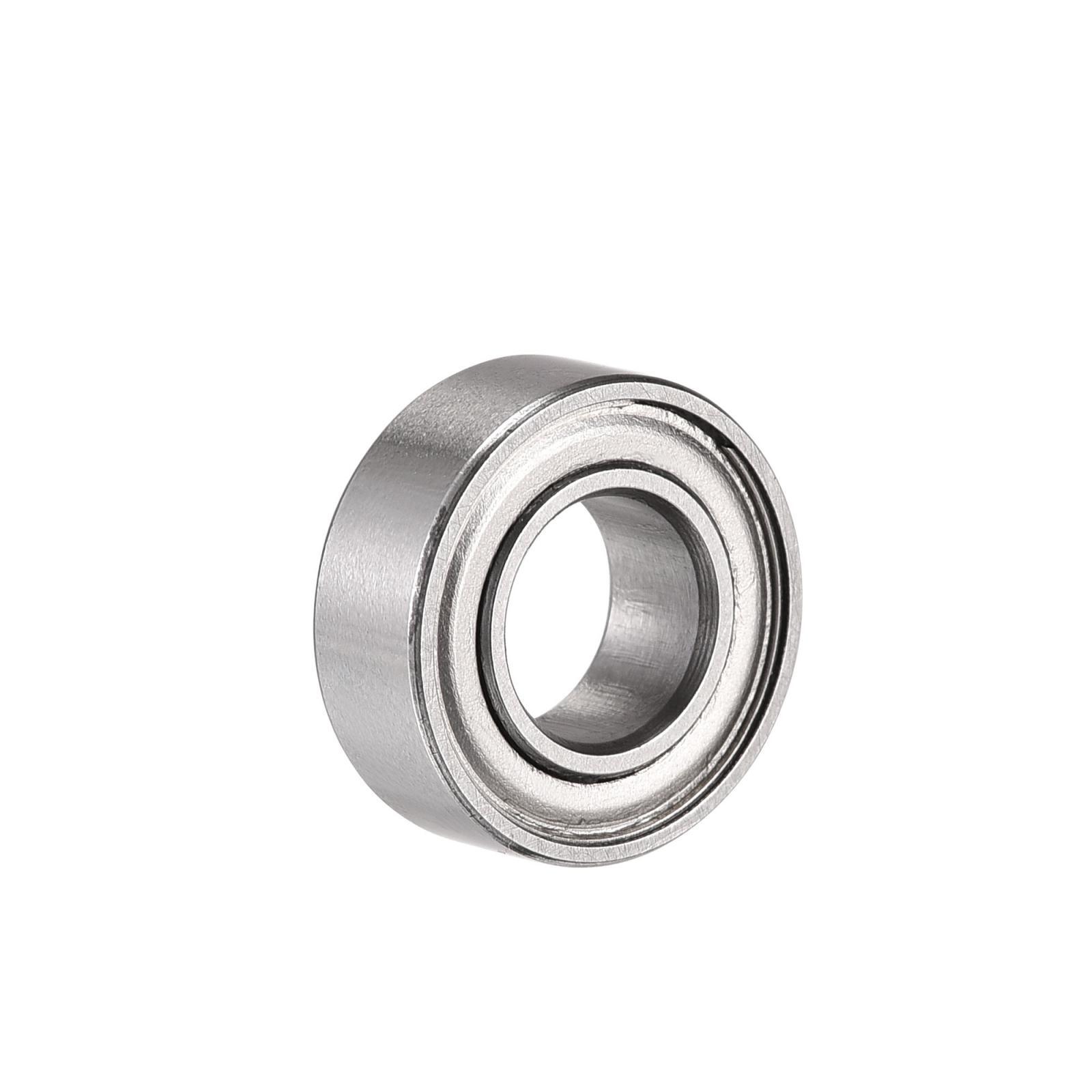 S687ZZ Stainless Steel Ball Bearing 7x14x5mm Double Shielded Bearings 5pcs