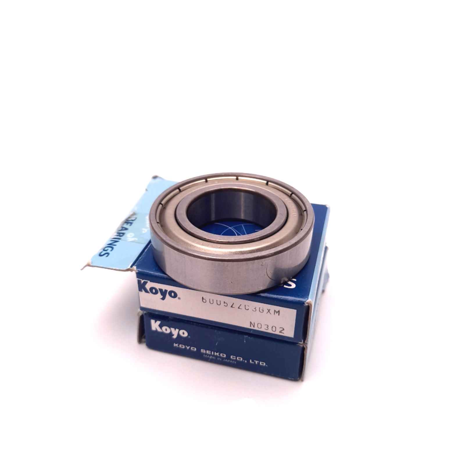 Lot of 2 Koyo 6005ZZC3GXM Single Row Ball Bearing, ID: 25mm OD: 47mm x 12mm