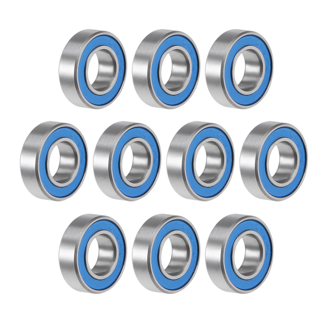 10 x 688-2RS Ball Bearing 8x16x5mm Double Sealed ABEC-3 Bearing