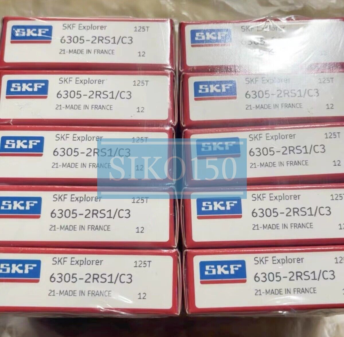 1PC SKF 6305-2RS1/C3 single row deep groove ball bearing #SK
