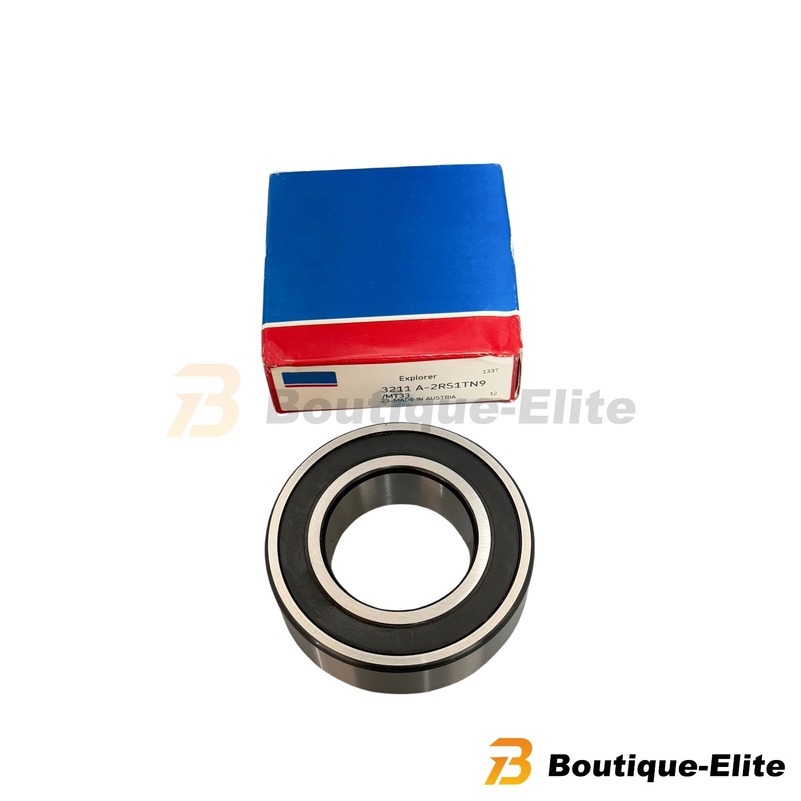 New ANGULAR CONTACT BALL BEARING, SEALED 55x100x33.3 mm 5211 FOR SKF
