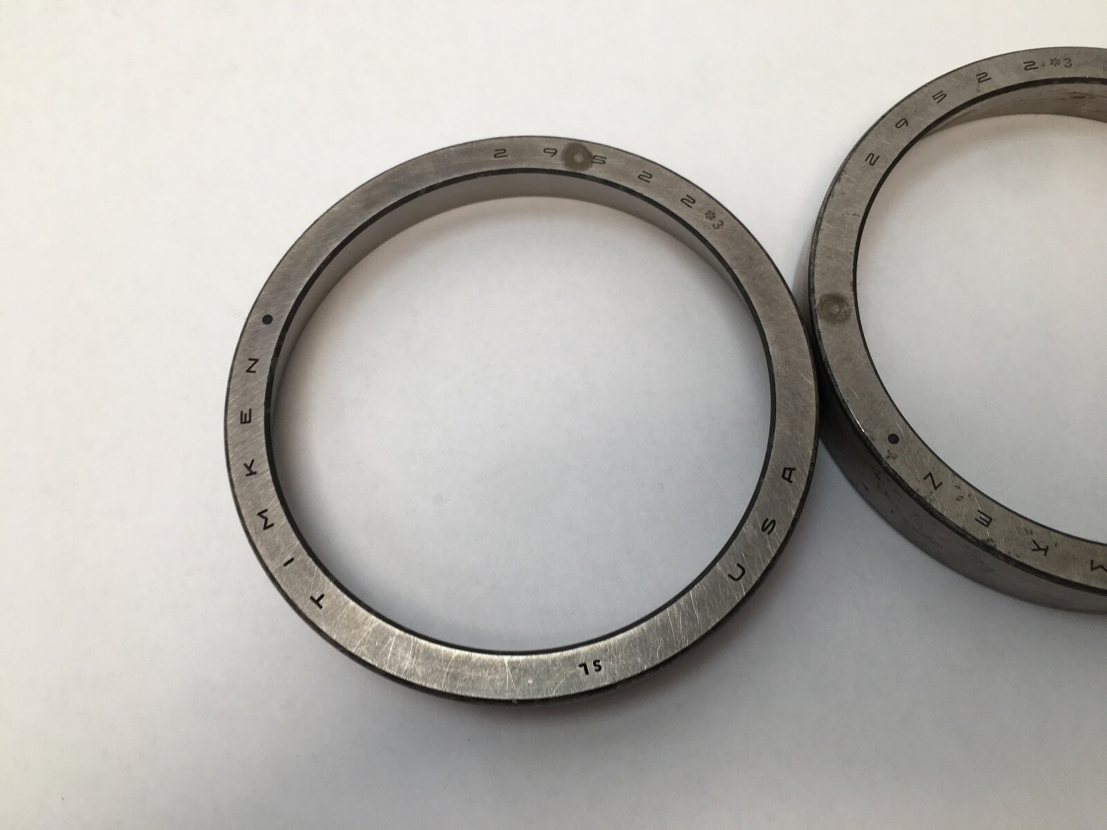 Timken 29522-3 Taper Roller Bearing Cup/Race 4-1/4″ OD 3/4″ W 29522-3 USA 2 pcs