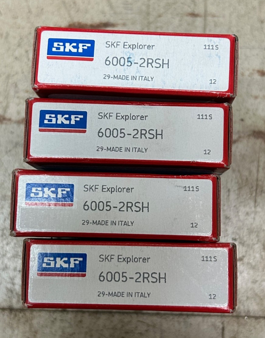 SKF Explorer 6005-2RSH Single Row Ball Bearing 25 x 47 x 12 4 pcs SEALED