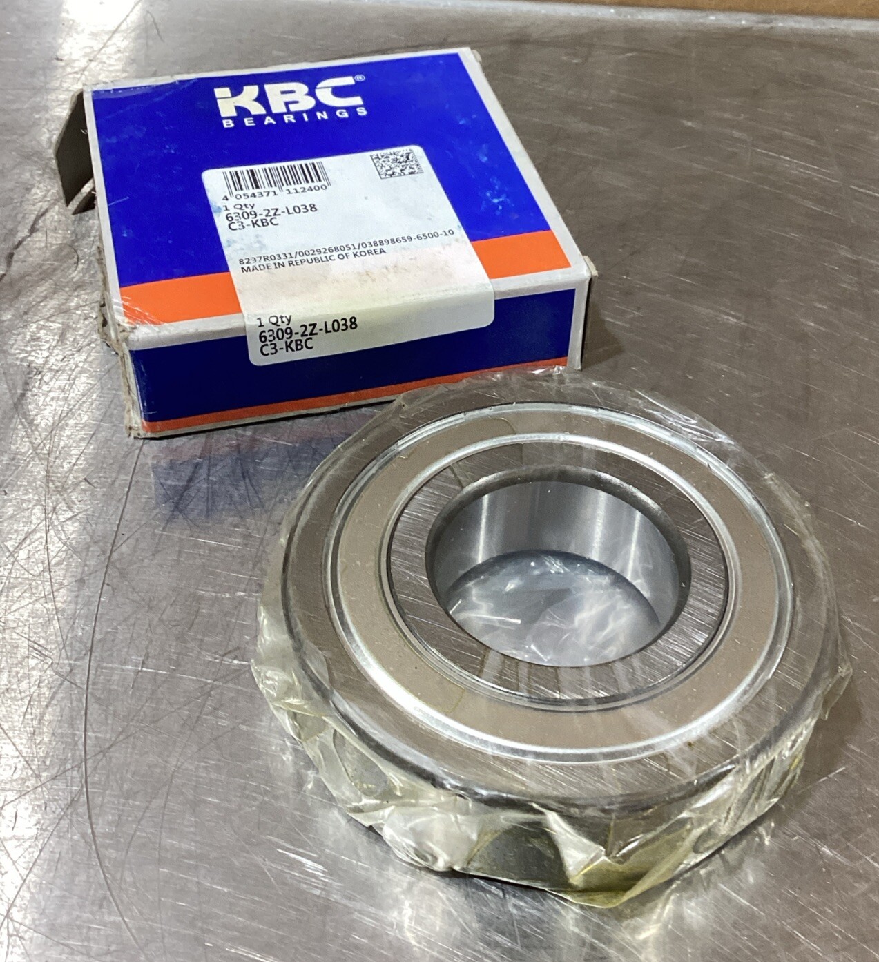 KBC 6309-2z-L038c3-KBC 6309-2z-L038 Bearing NOS