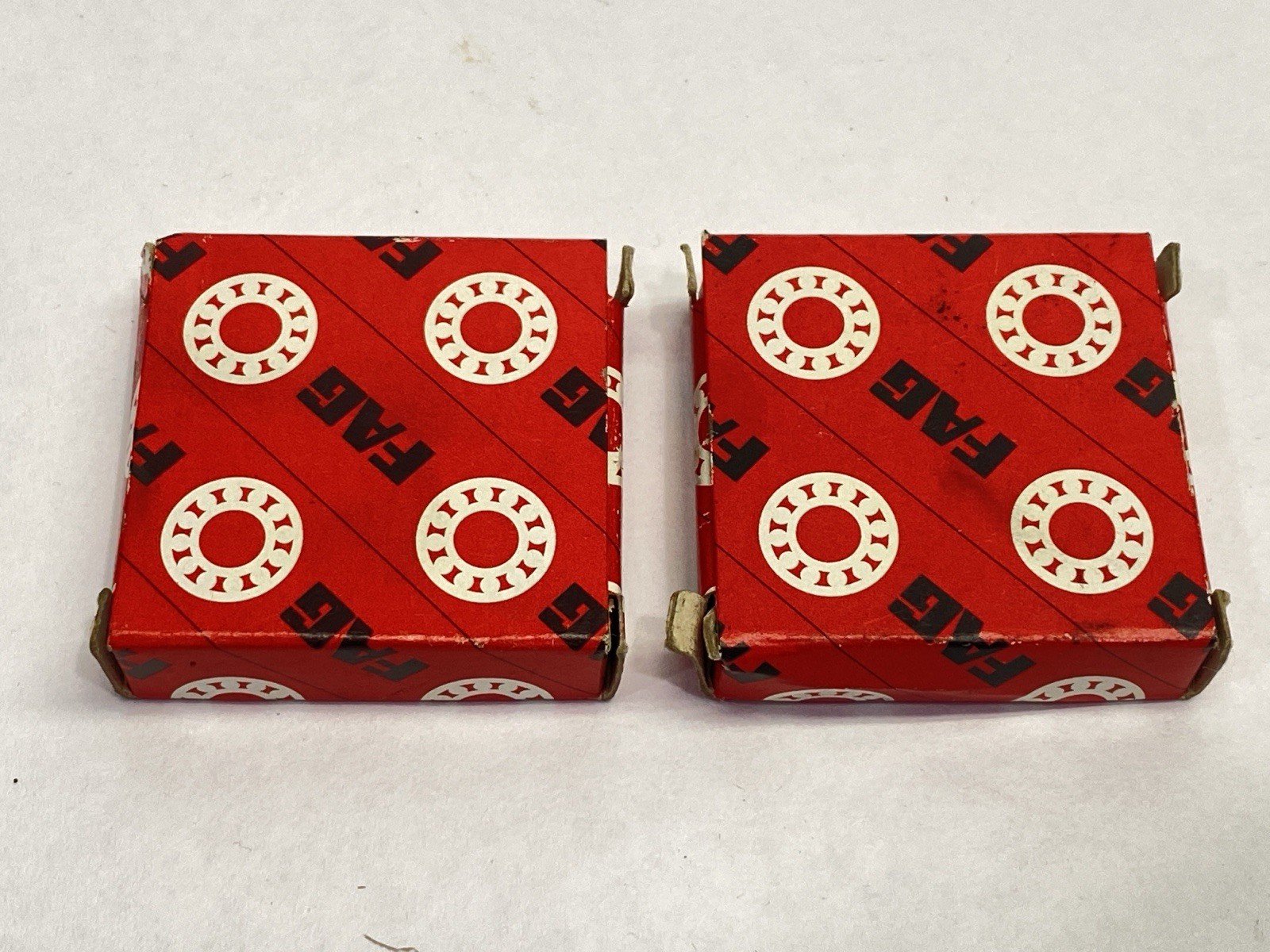 FAG 6000-C-2HRS-L038-C3 Ball Bearing 10mm Bore 26mm OD 8mm Wide LOT OF 2