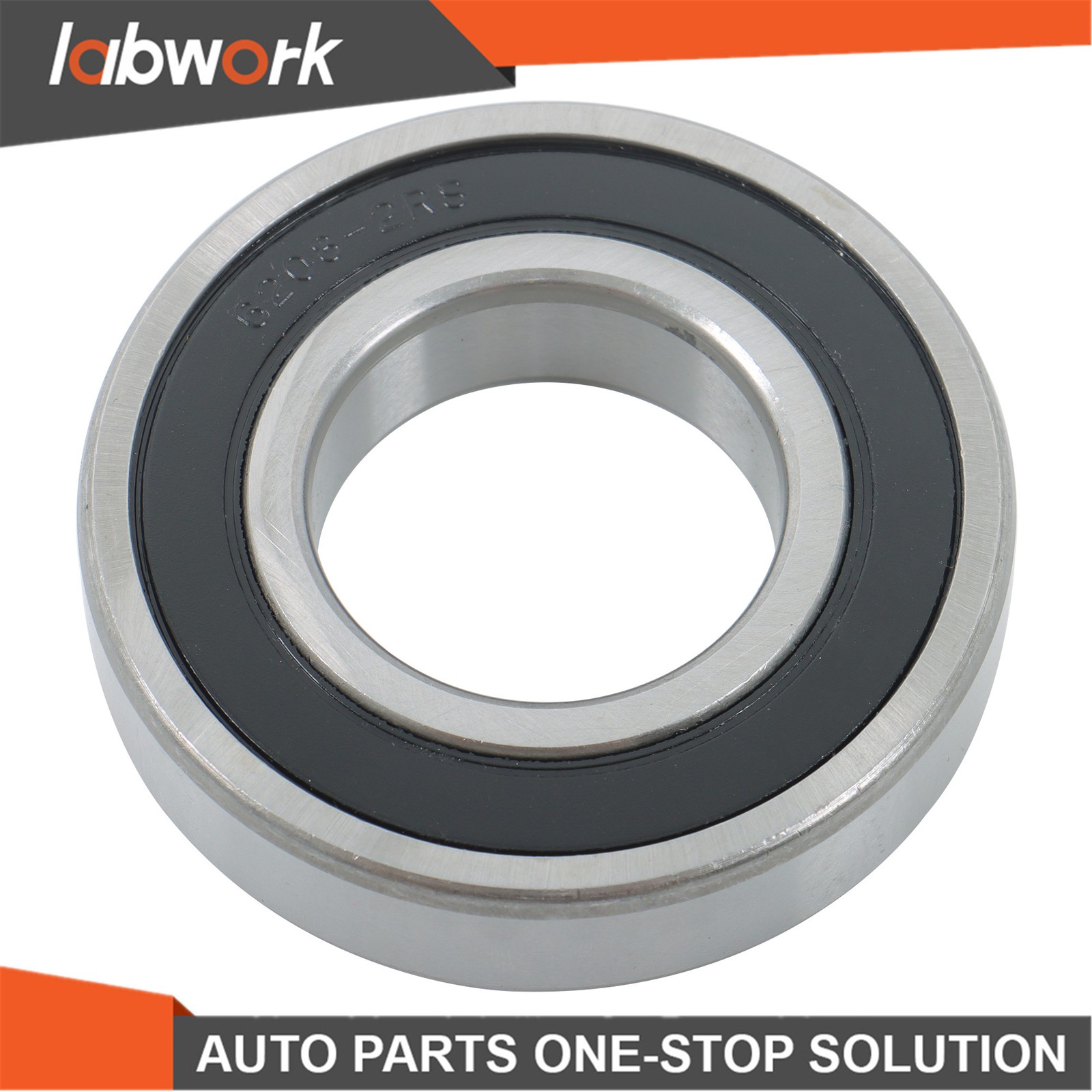 Labwork 6208-2RS Deep Groove Bearings 4pcs 40mm x80mm x18mm Rubber Sealed