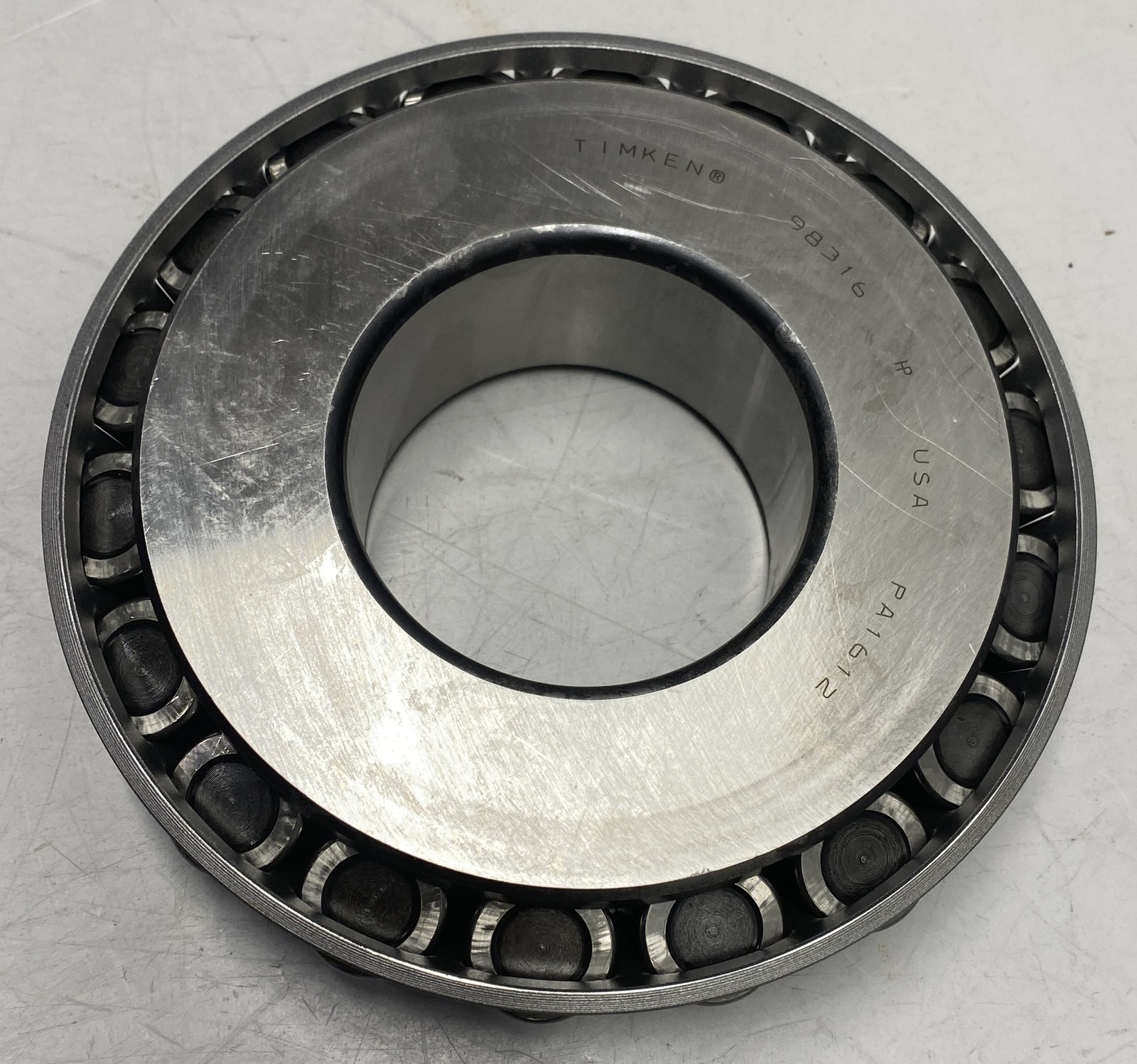 Timken Tapered Roller Bearing Cone 3.1496″ ID, 1.9375″ Cone Width 98316-20024