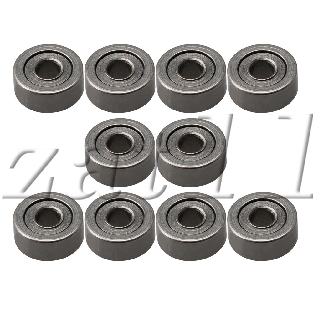 10x Titanium Ball Bearings MR62ZZ for Ornaments Video Card Fans Power Tools