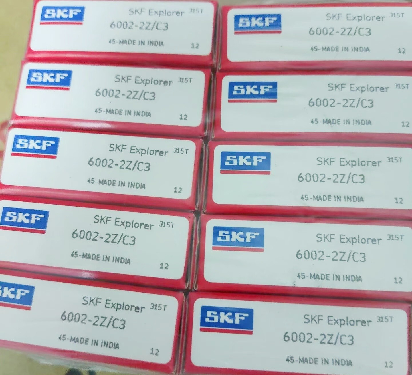 1PC SKF 6002-2Z/C3 single row deep groove ball bearing