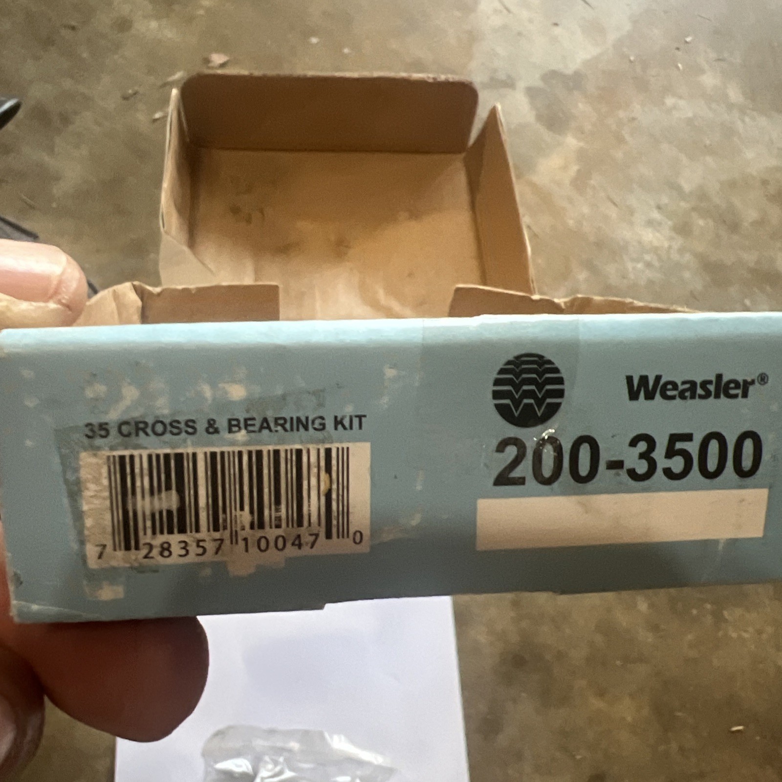Weasler Cross & Bearing Kit 200-3500