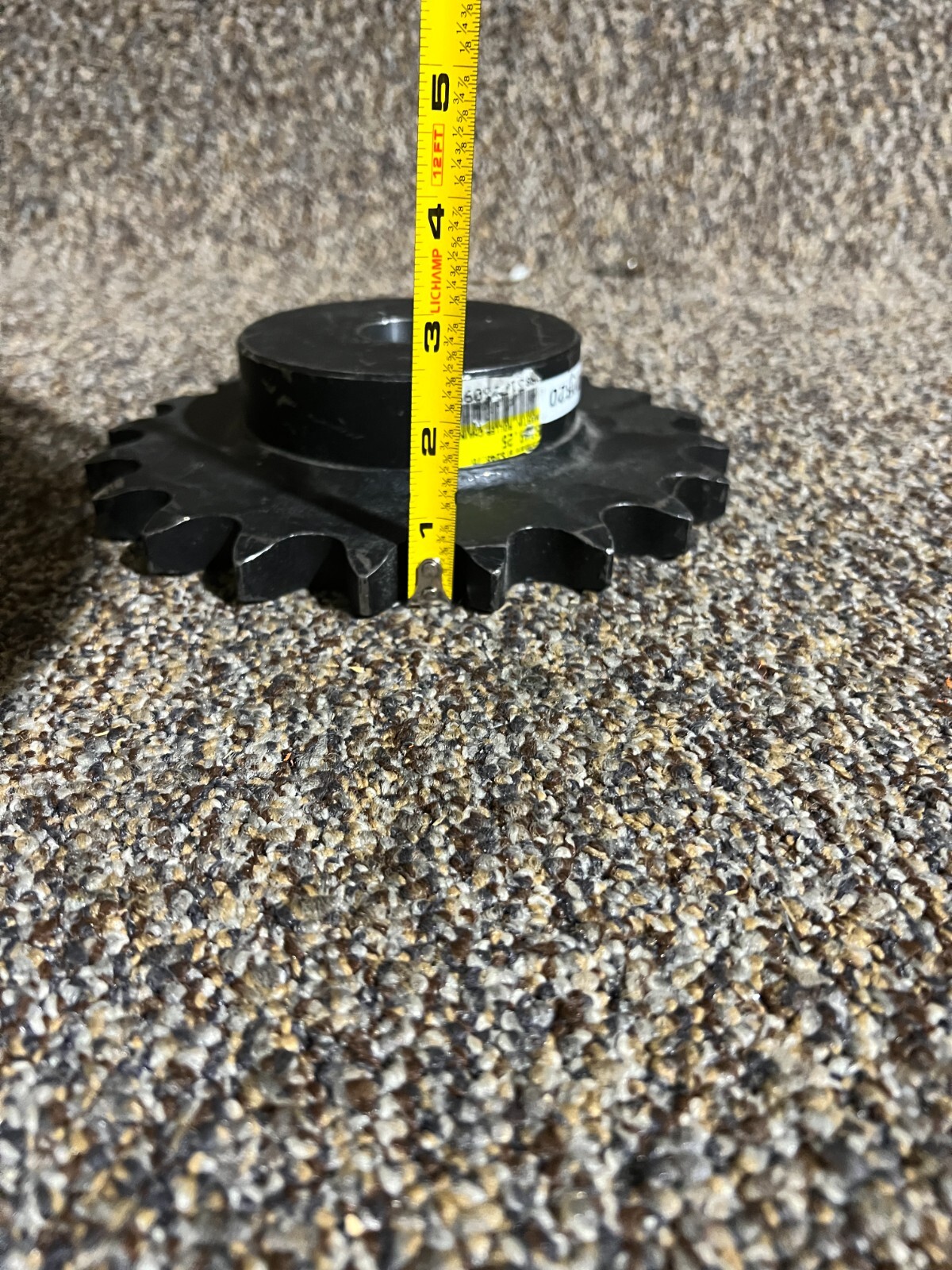 Martin 100B20 Sprocket Roller Black Welded 20 Teeth Steel Material