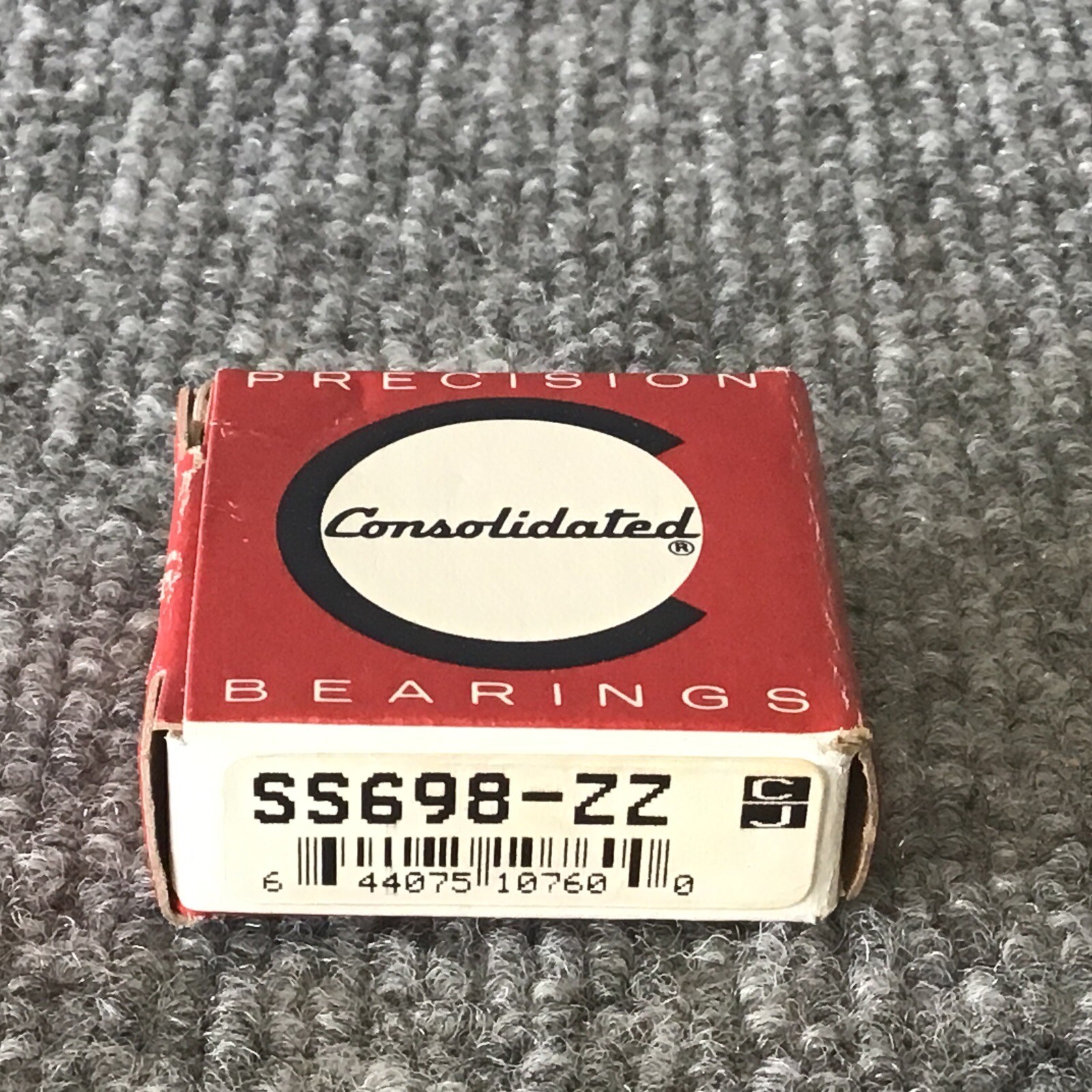 Lot Of 4 Consolidated Bearing SS698-ZZ SS698ZZ 8mm x 19mm x 6m Stainless steel