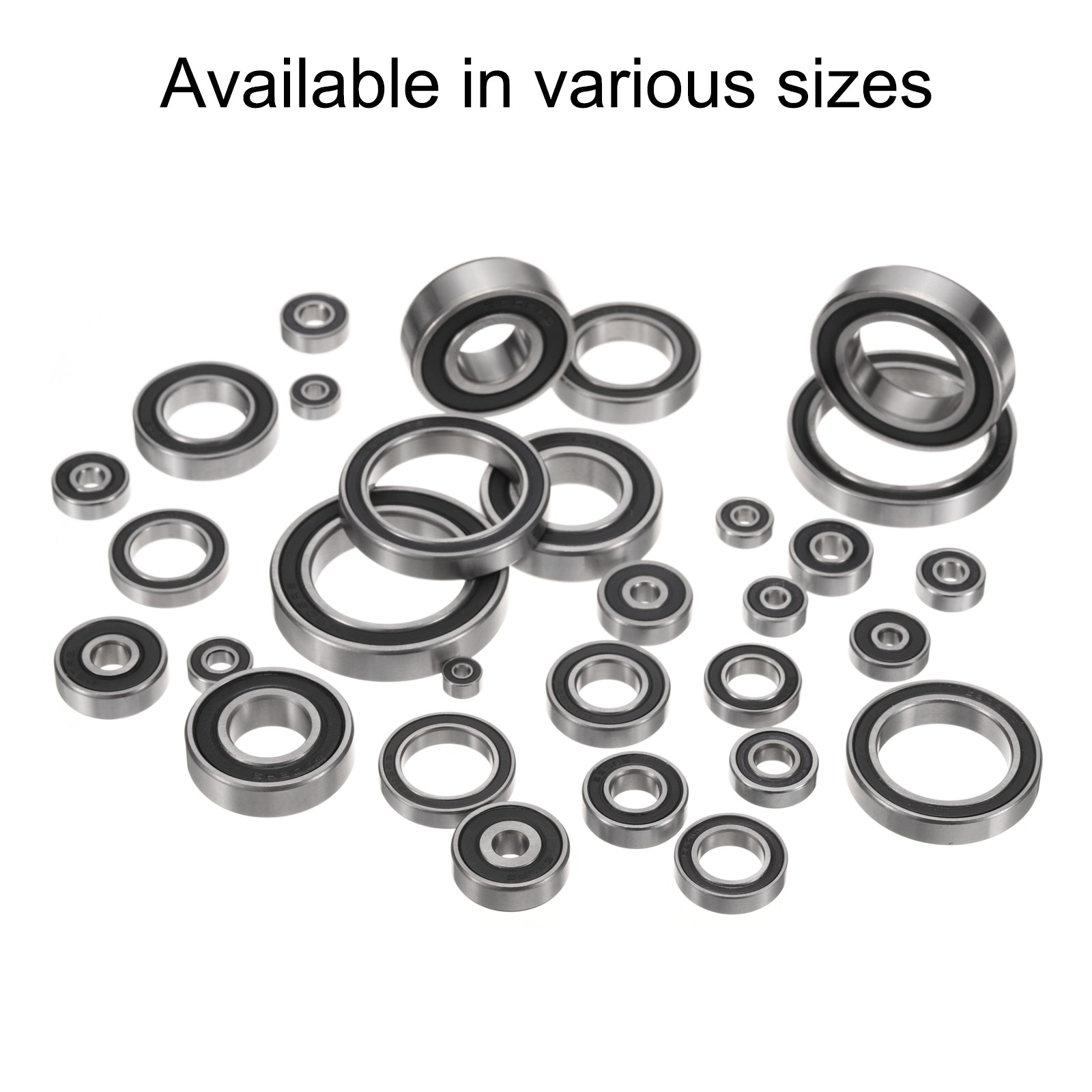 10pcs 6810-2RS Ball Bearing 50x65x7mm, Chrome Steel Rubber Seals, ABEC 3