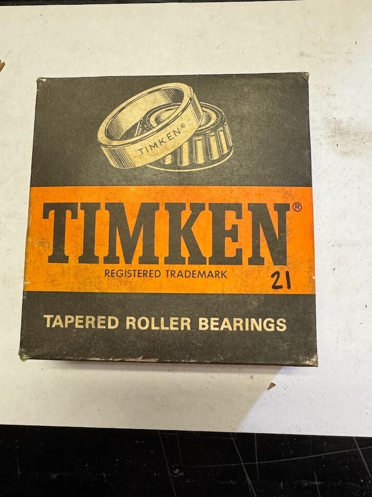 TIMKEN Tapered Roller Bearing Cone – 2.7500 in Bore, 1.1420 in Width