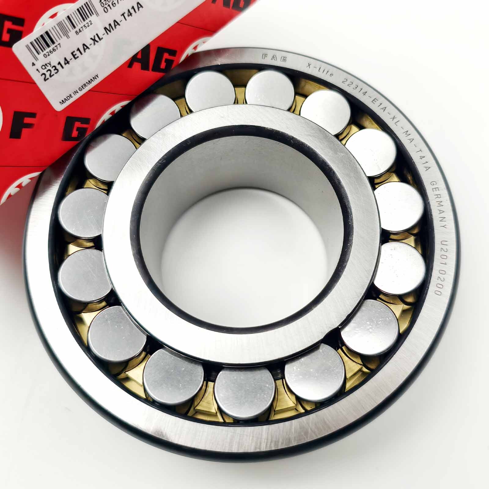 1pcs New Spherical Roller Bearing for FAG 22314-E1A-XL-MA-T41A 70x150x51mm