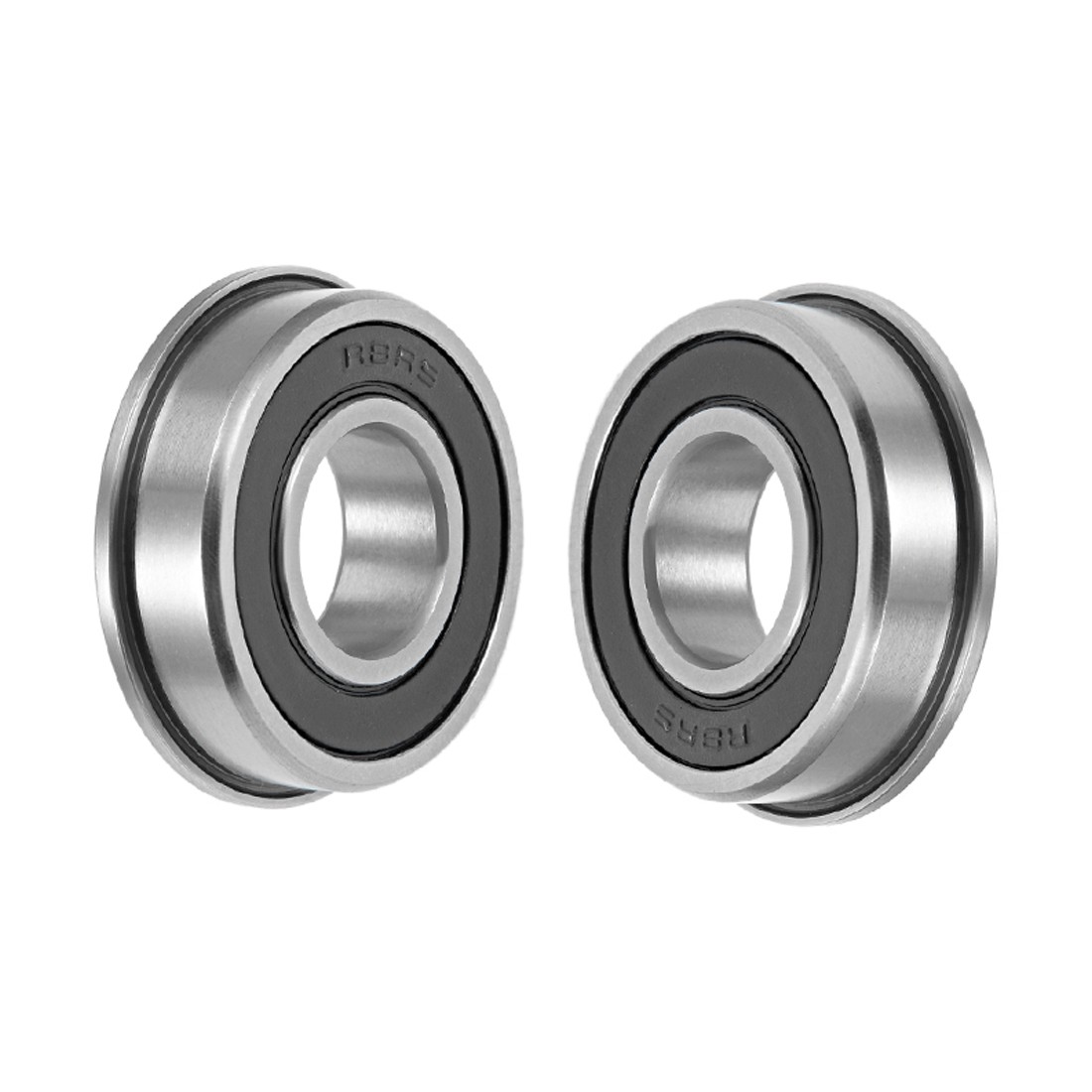 1/2″ x 1-1/8″ x 5/16″ FR8-2RS Flange Ball Bearing Shielded Chrome 4pcs
