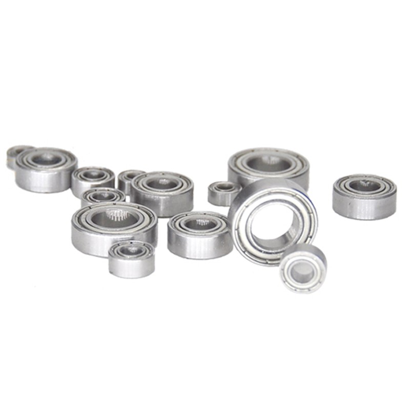 Miniature Ball Bearings Single Row Deep Groove Bearings ID 2mm-45mm, OD 5mm-75mm