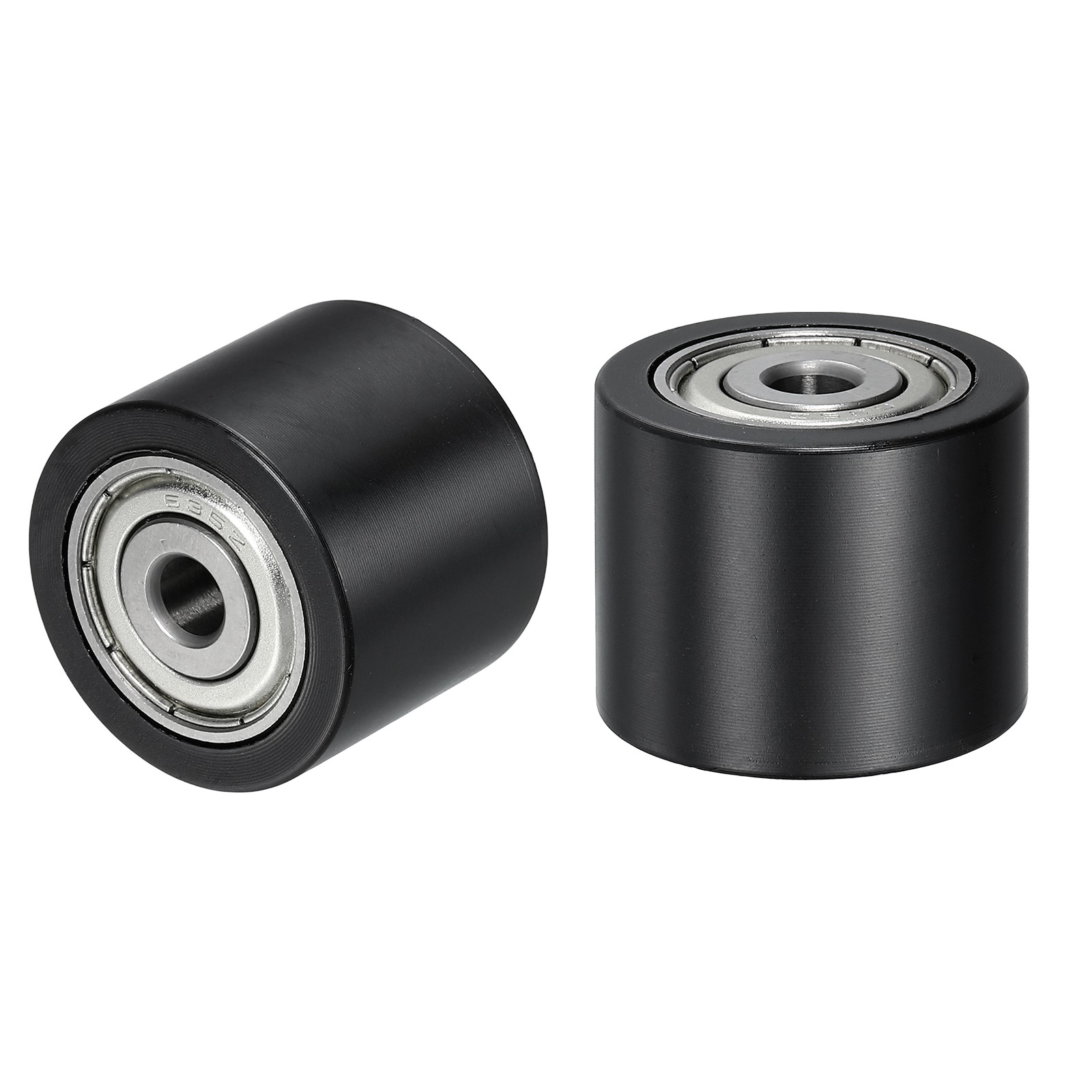 2Pcs POM Roller Wheel with Bearings, 5mm x 25mm x 20mm Bearing Pulley