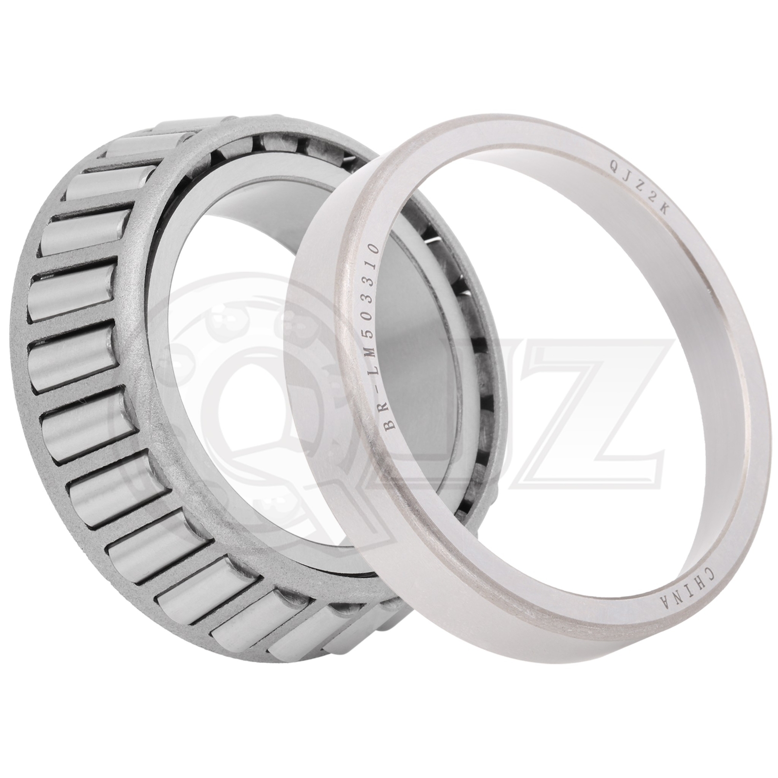 [Qty.2] LM503349-LM503310 Tapered Roller Bearing Set [1.8105″ Bore X 0.7087″ W]