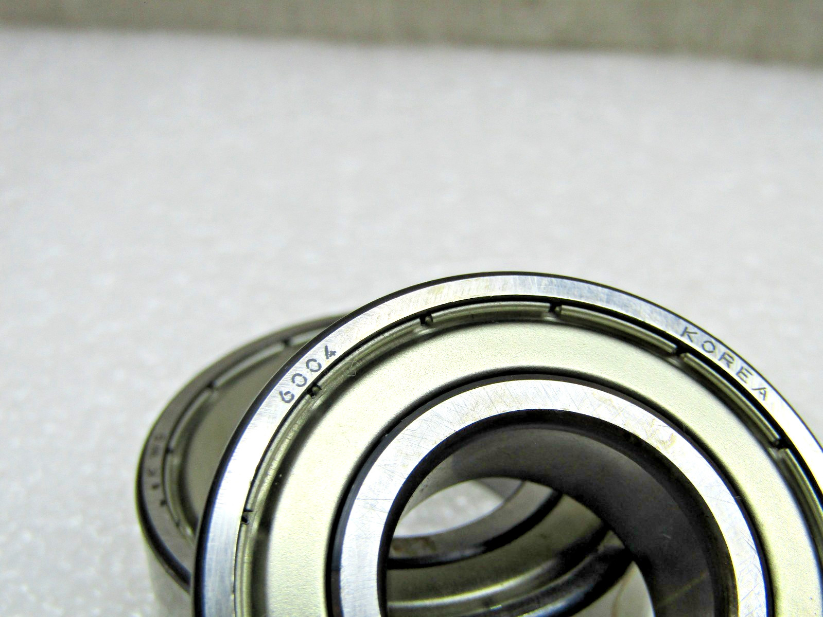 (Lot of 2) FAG 6004-ZZ 20 mm X 42 mm X 12 mm Metal Shielded Bearing