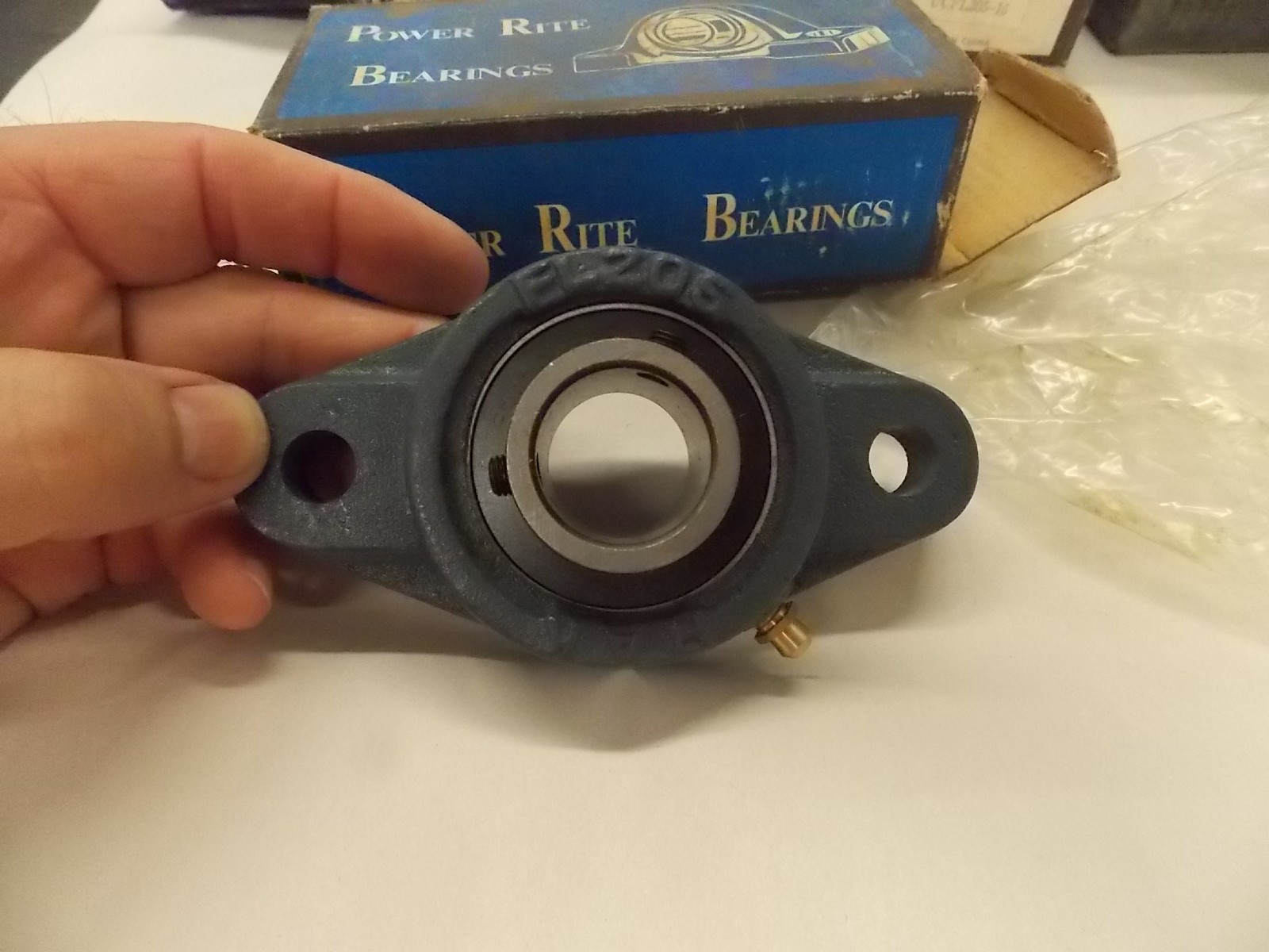 New Power Rite UCFL205-16 1″ 2 Bolt Flange Mount Ball Bearing V2
