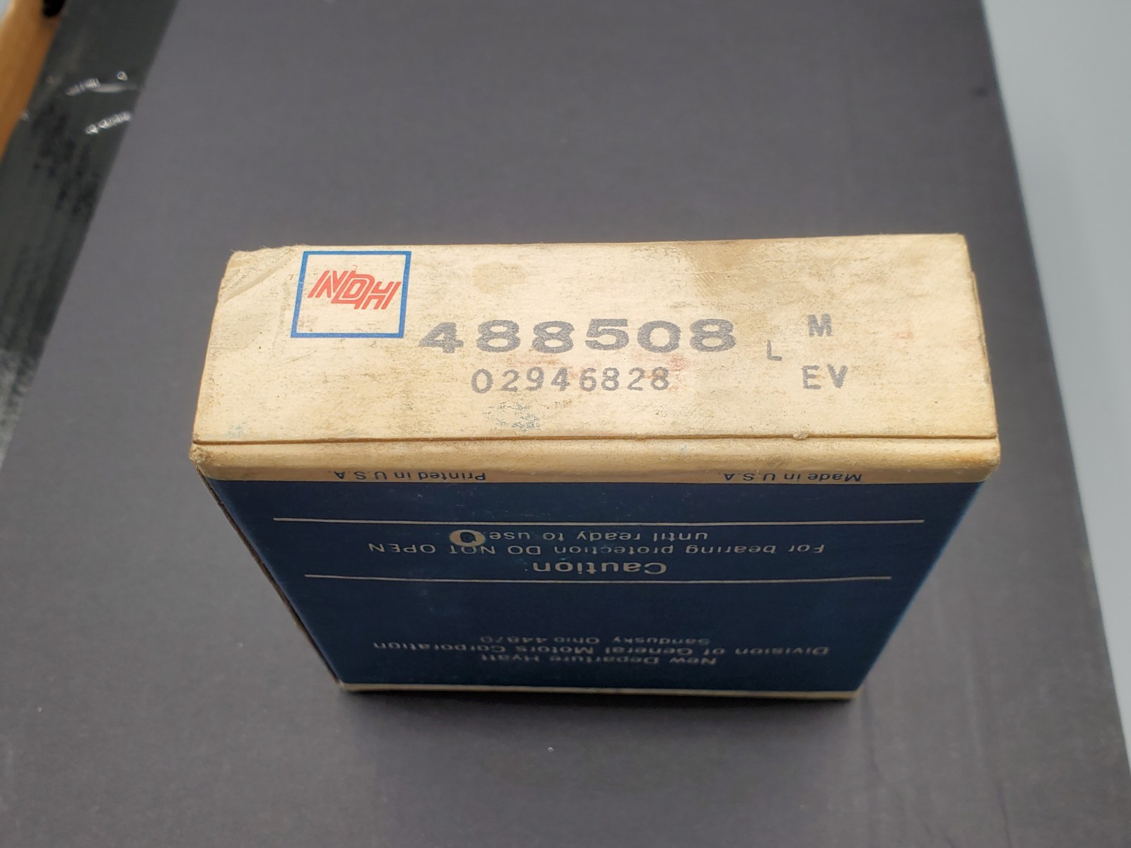 NDH 488508 88508 Shielded Snap Ring Bearing New Sealed