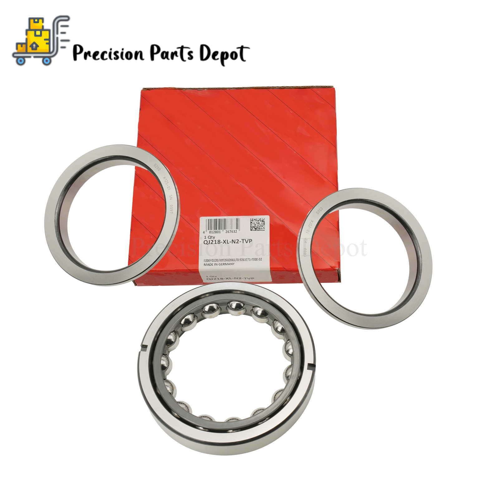NEW Four Point Contact Bearing For FAG QJ218 XL N2 TVP 90x160x30 mm US