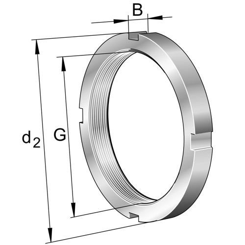 KML34 FAG/Schaeffler Technologies 170 x 200 x 26 mm LOCK NUT