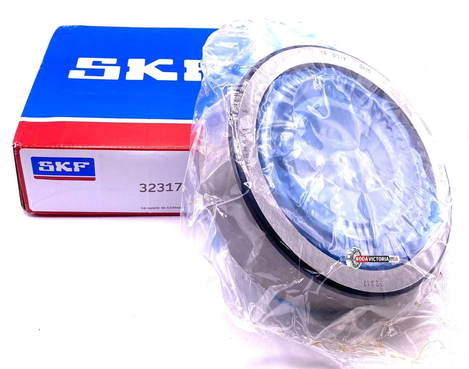 SKF Germany 32317 Tapered Roller Bearing Cup and Cone 85x180x63.5 mm