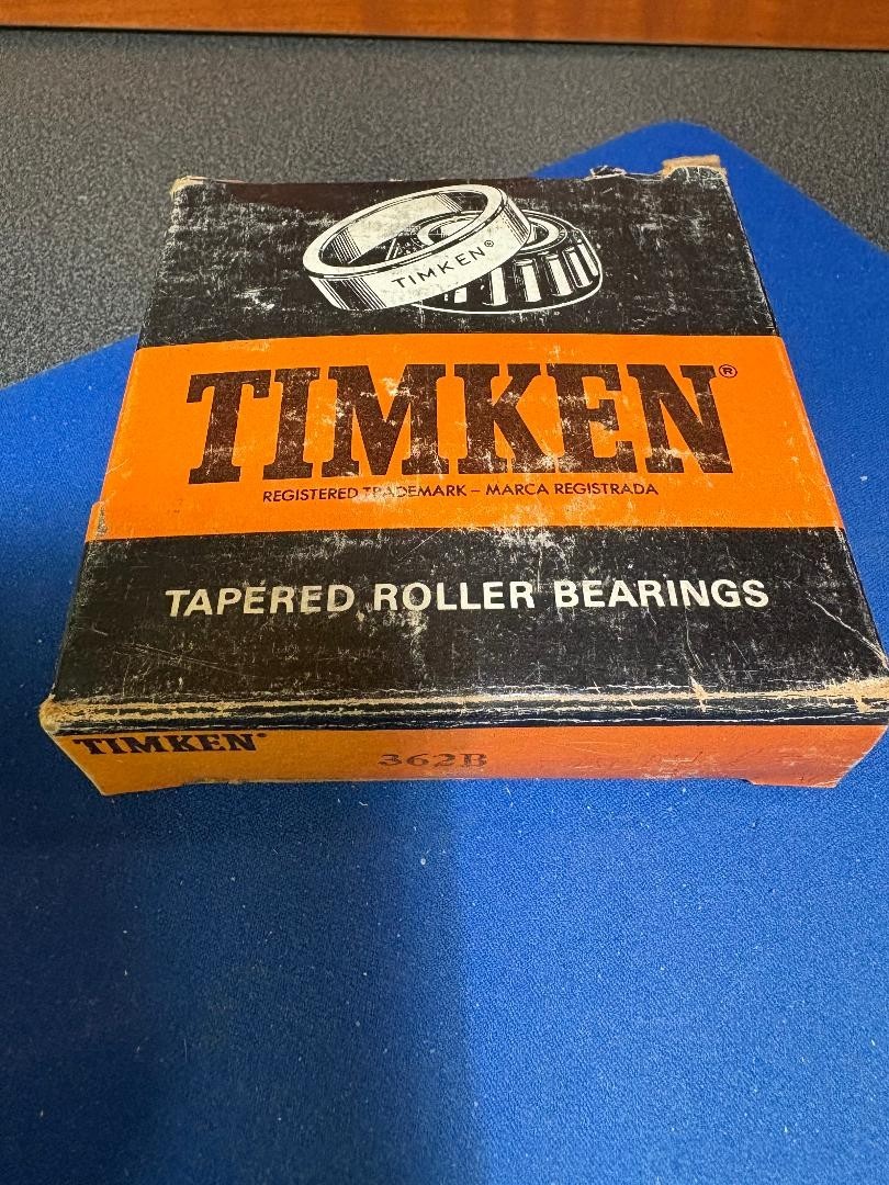 Timken BEARING No. 362B, Flange Taper Roller Bearing Cup, Unused, Ohio USA