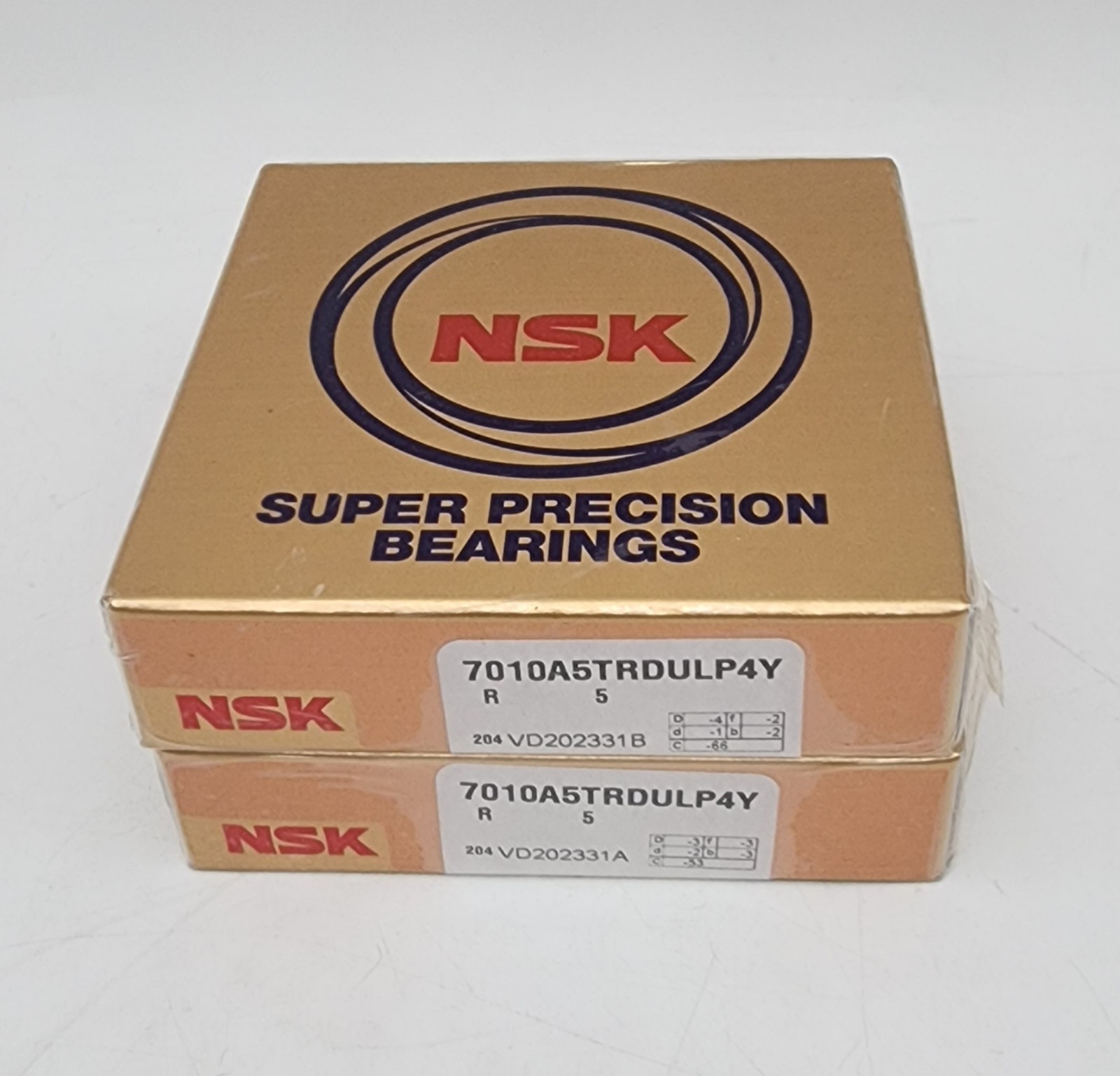 NSK 7010A5TRDULP4Y SUPER PRECISION CONTACT BEARING 3MM9110WIDUL *NDA AVAILABLE