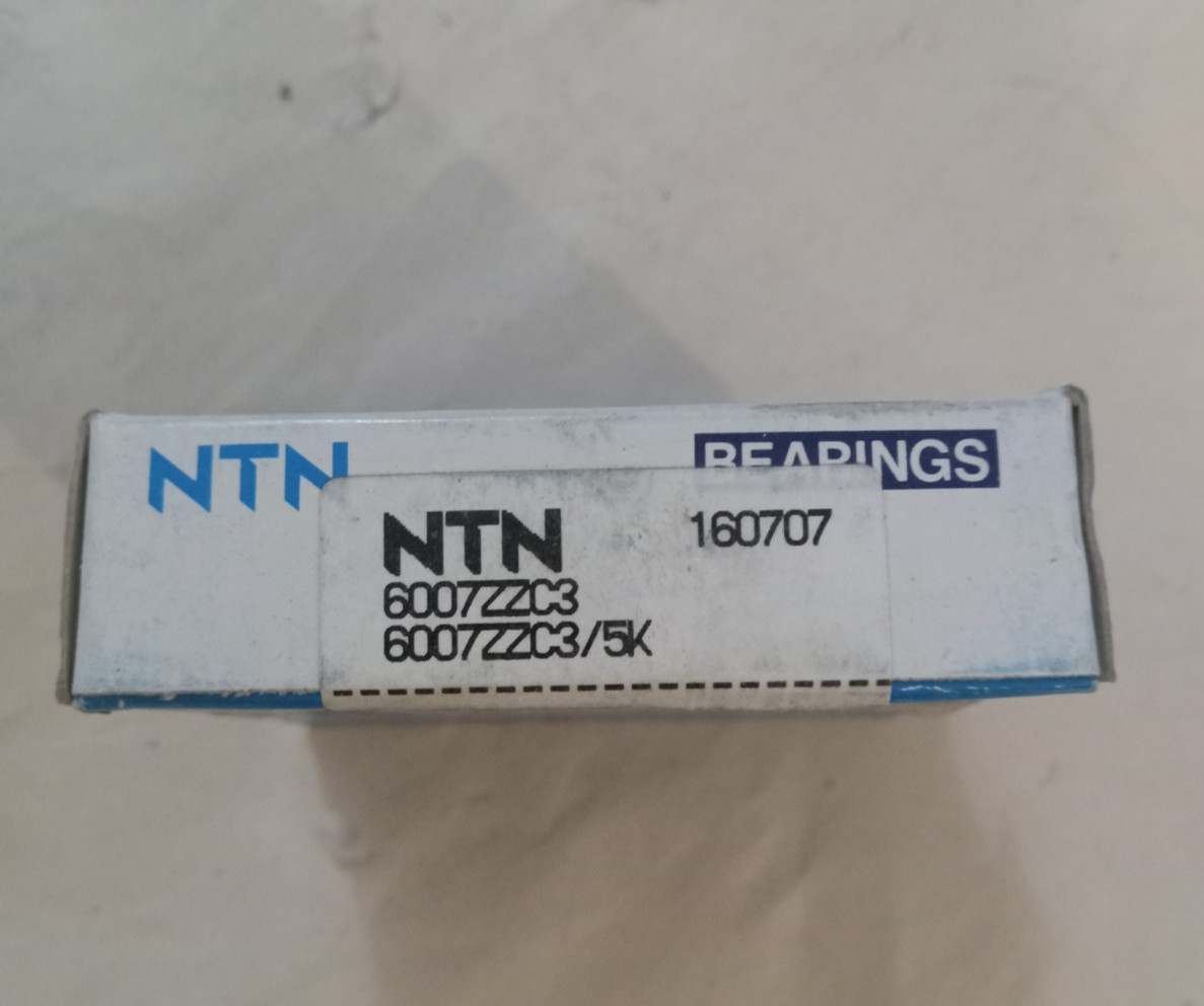 NTN 6007 ZZ C3 BALL BEARING, METAL SHIELDED 35x62x14mm