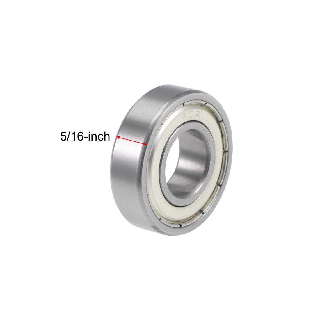 R8ZZ Ball Bearings 1/2×1-1/8×5/16″ Double Shielded Chrome Steel P6 2pcs