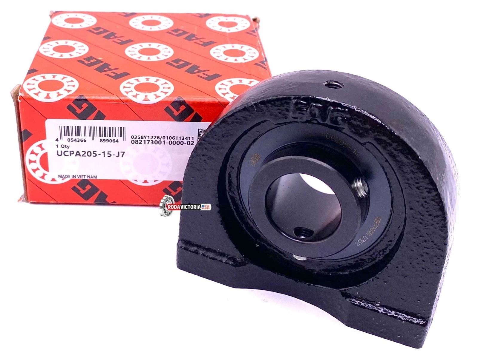 FAG UCPA205 14 J7 Housing and Bearing (assembly) UC205-14 + PA205-J7 22.23x84x38