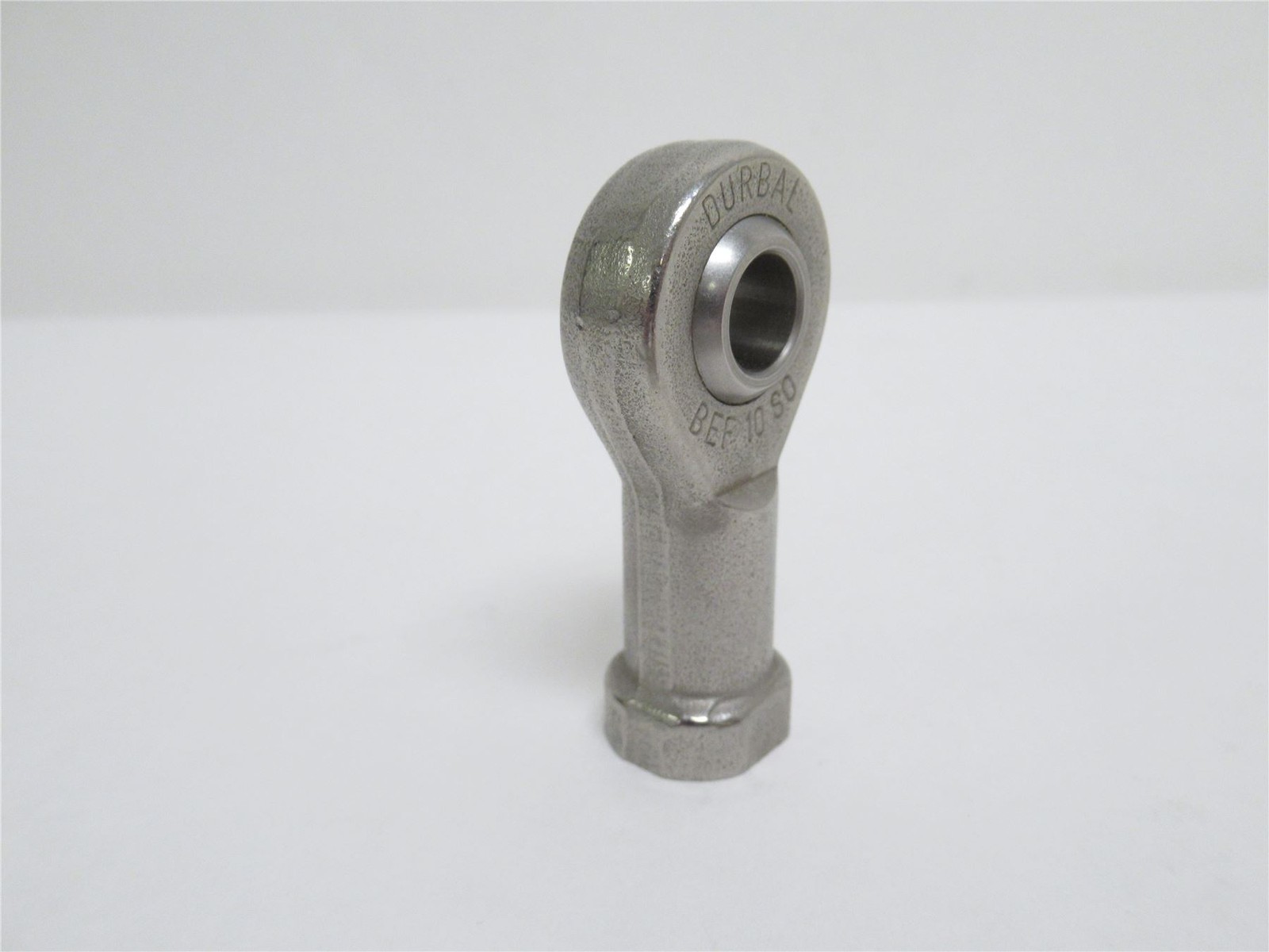 230449 New-No Box; Durbal BEF-10-S0 Female Rod End Bearing; SS; 10mmID