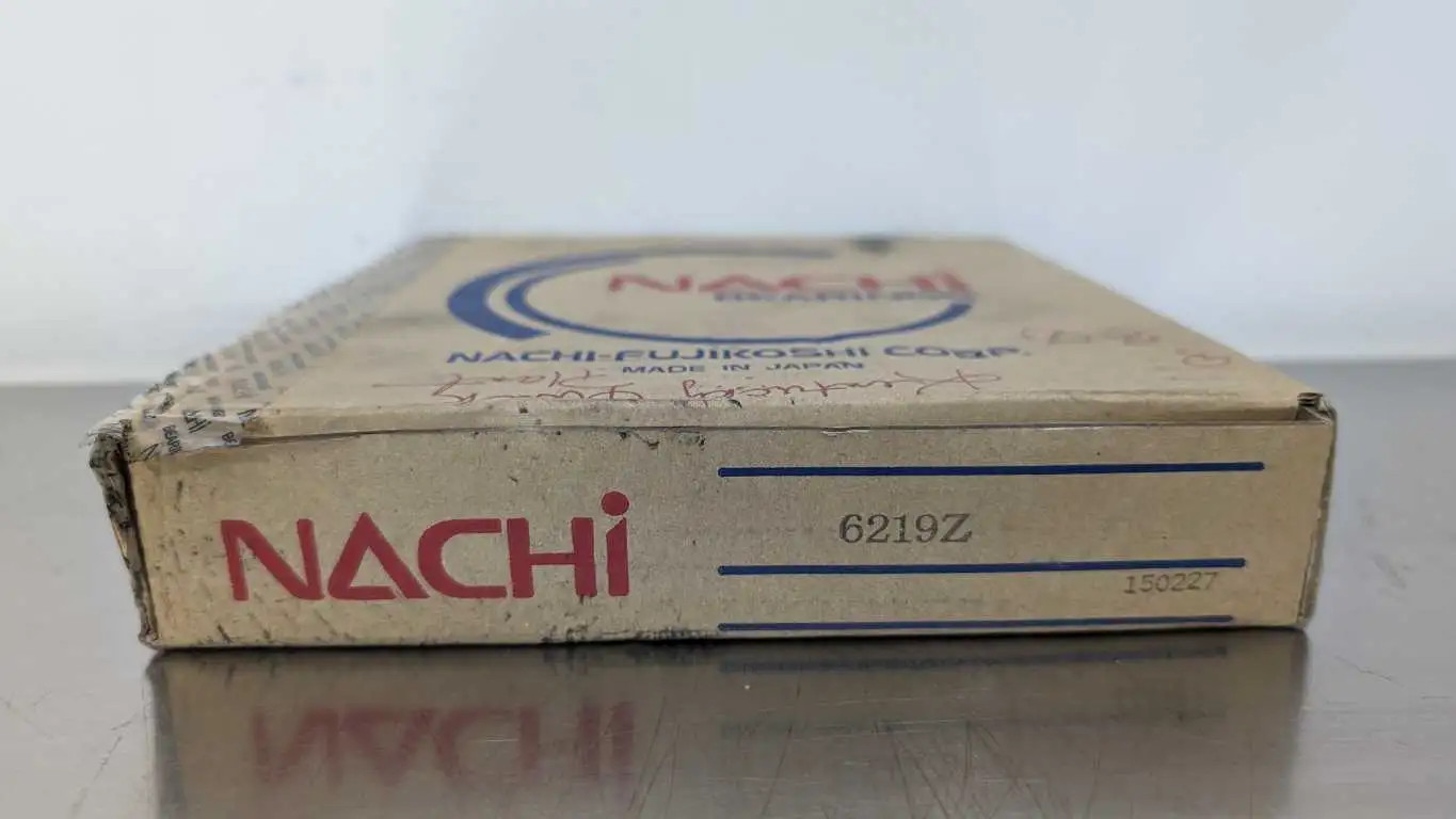Nachi 6219Z Deep Groove Ball Bearing 95mm ID 170mm OD 32mm Wide