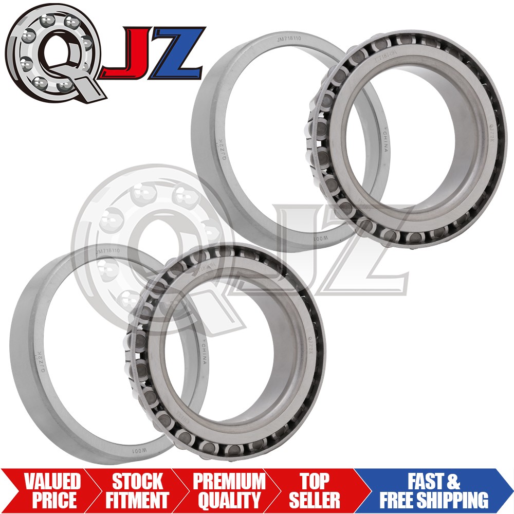 [2-Pack] JM718149A-JM718110 Tapered Roller Bearing Cup & Cone (90 x 145 x 35 mm)