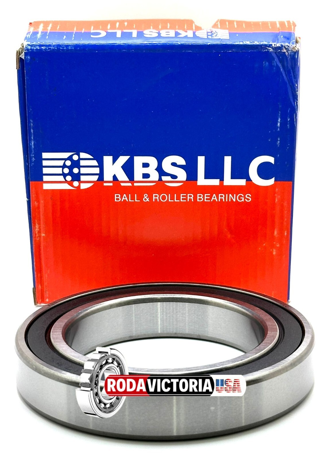 KBS 6016 2RS DEEP GROOVE BALL BEARING, RUBBER SEALED 80x125x22mm
