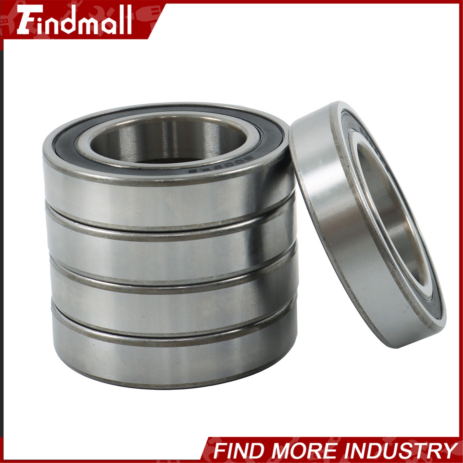 Findmall 6009-2RS Deep Groove Bearings 10 Pack 45x75x16mm Pre-Lubed Sealed