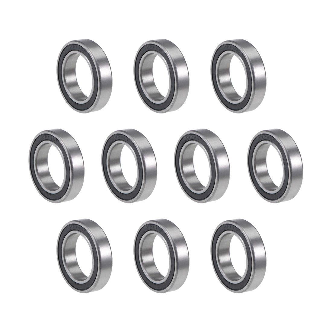 10Pack of 6804-2RS Deep Groove Ball Bearings 20x32x7mm Double Sealed P6