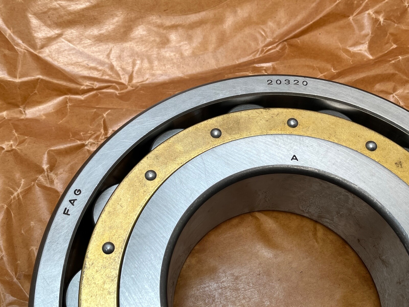 FAG 20320KMB Single Row Spherical Bearing 100x215x47 mm 20320-K-MB Germany