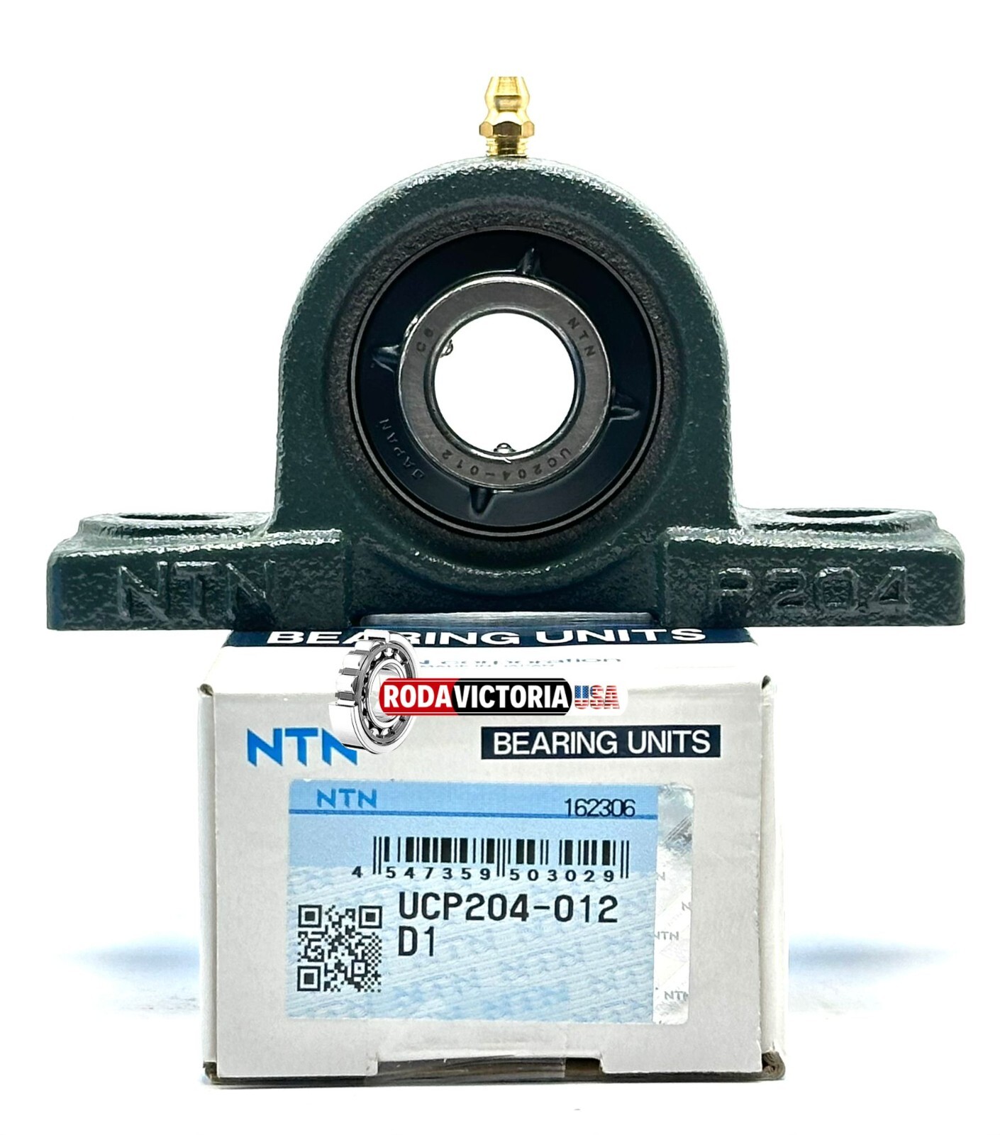 NTN UCP204-012 HOUSING and BEARING ASEMBLY SYJ3/4 TF UC204-12 + P204 ¾” bore