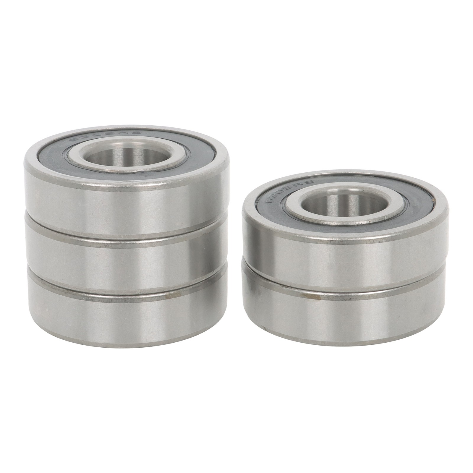 10 Pcs 6305 2RS C3 Bearing 25x62x17mm Premium Quality Double Rubber Sealed