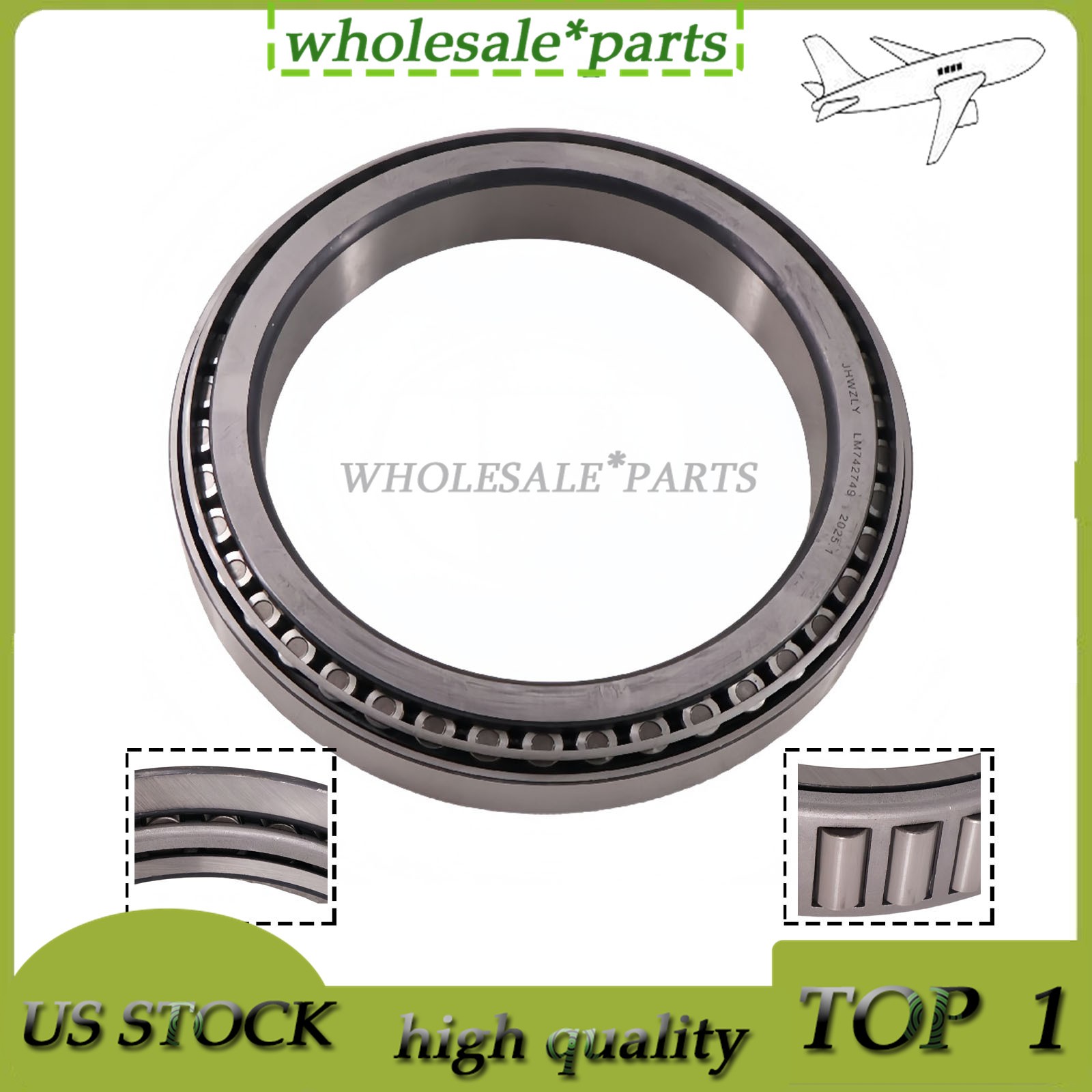 1x LM742749-LM742710 Tapered Roller Bearing Premium Free Shipping Cup & Cone NEW