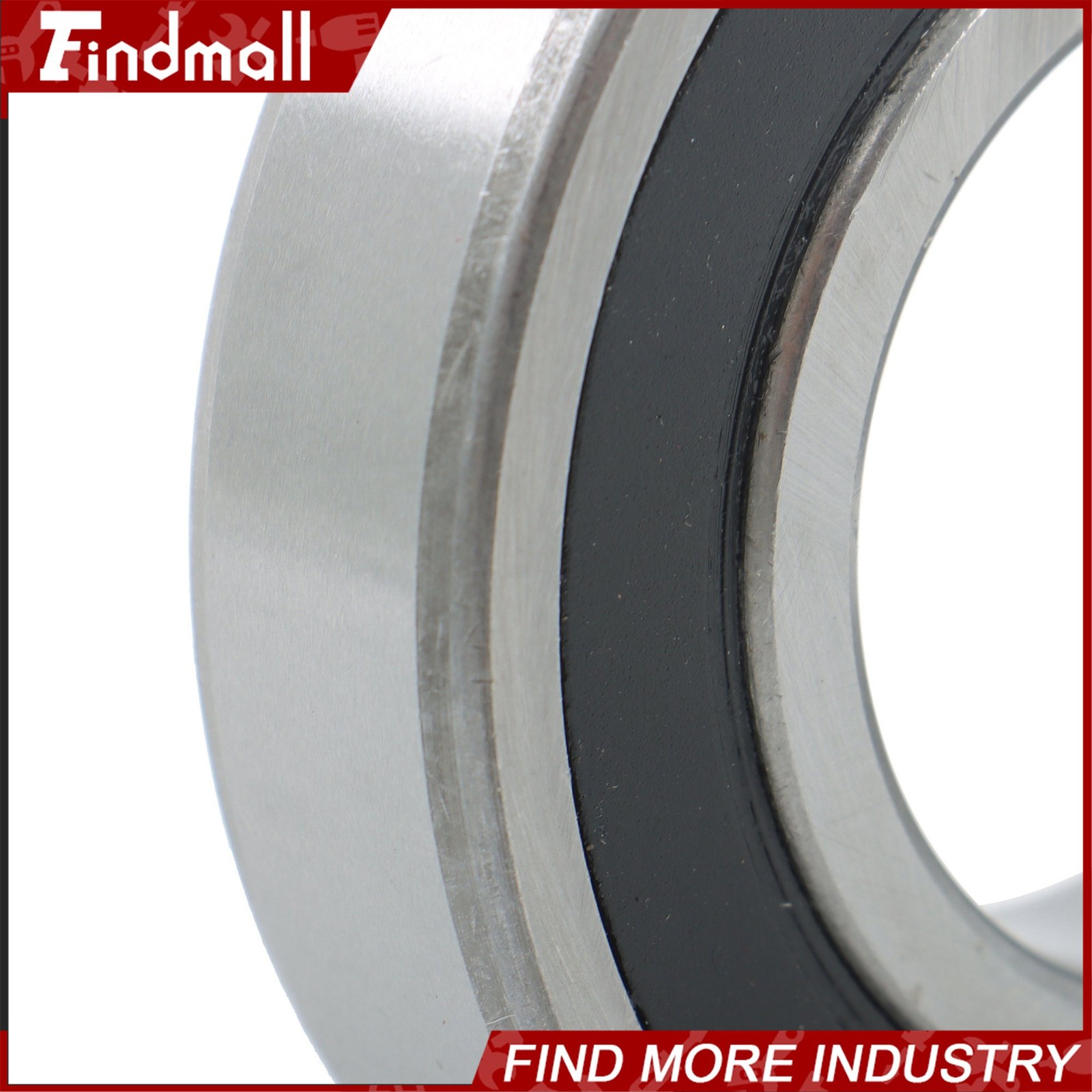 Findmall 6208-2RS Deep Groove Bearings 4pcs 40mm x80mm x18mm Rubber Sealed