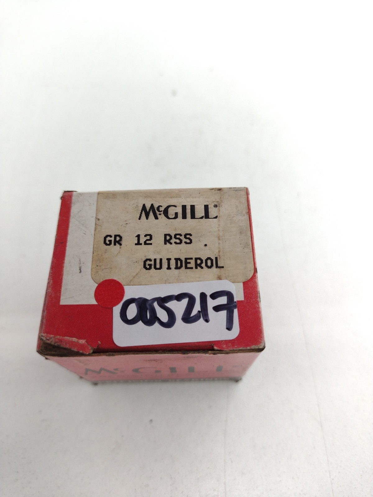 *** McGill GR 12 RSS Needle Roller Bearing 0.7500 inch Bore
